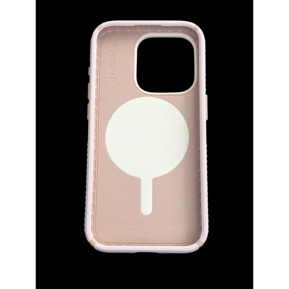 G1. Speck Presidio2 Grip Case with MagSafe for Apple iPhone 15 PRO In Soft Lilac